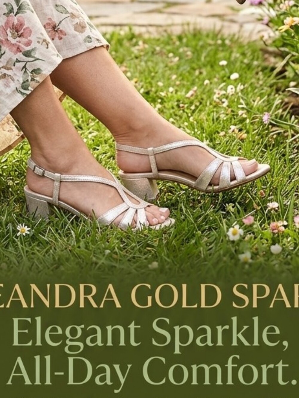 Walking Cradles Leandra Gold Spark